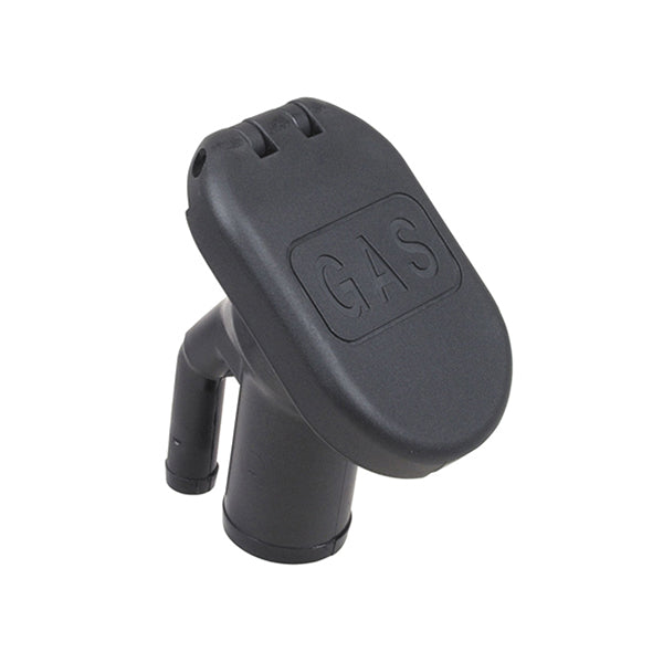 Vented Gas Fill - 35° Angled Neck