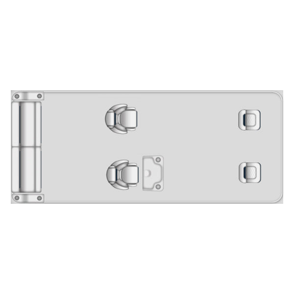 Deluxe Complete 18-22' Dual Bucket Fishing Pontoon Furniture Set