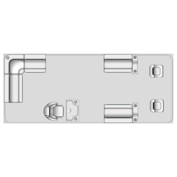 Deluxe 22'+ Fishing Pontoon Furniture Set