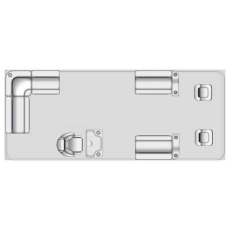 Deluxe 22'+ Fishing Pontoon Furniture Set