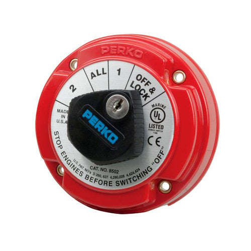 Battery Selector Switch with Key Lock