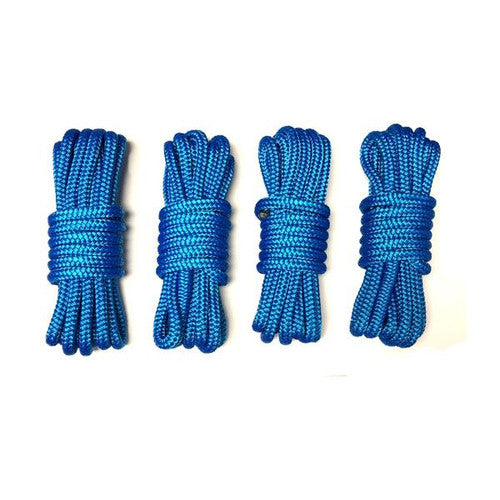Blue Dock Line 4 Pack 3/8" X 15'