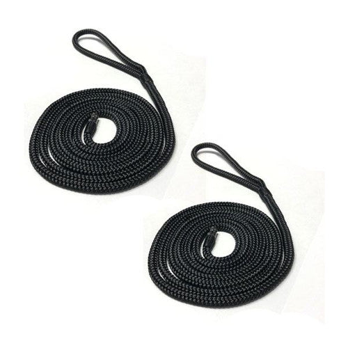 Black Double Braid Fender Line