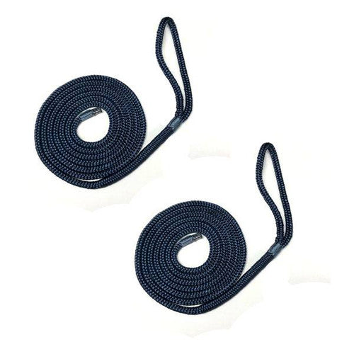 Navy Double Braid Fender Line