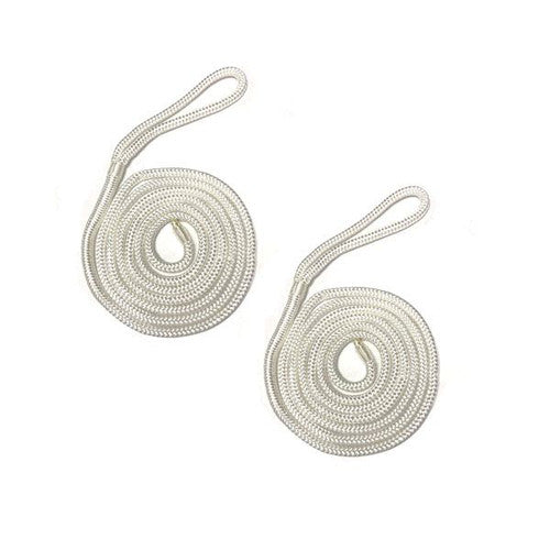 White Double Braid Fender Line