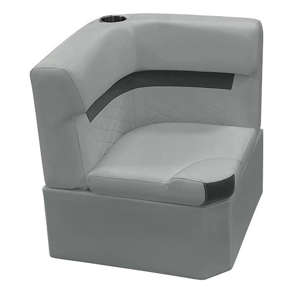 Deluxe Corner Pontoon Boat Seat