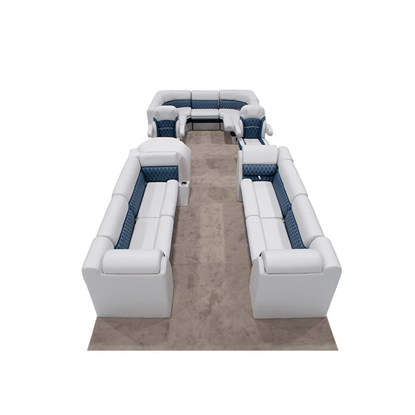 Sunset Dual Bucket 18-22' Pontoon Seat Package