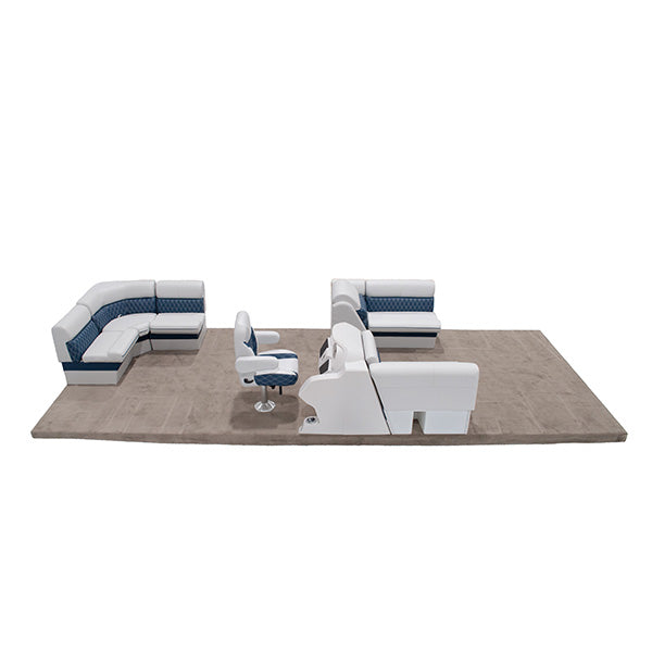 Sunset Rear L & Lounge Pontoon Seat Package Thumbnail Image