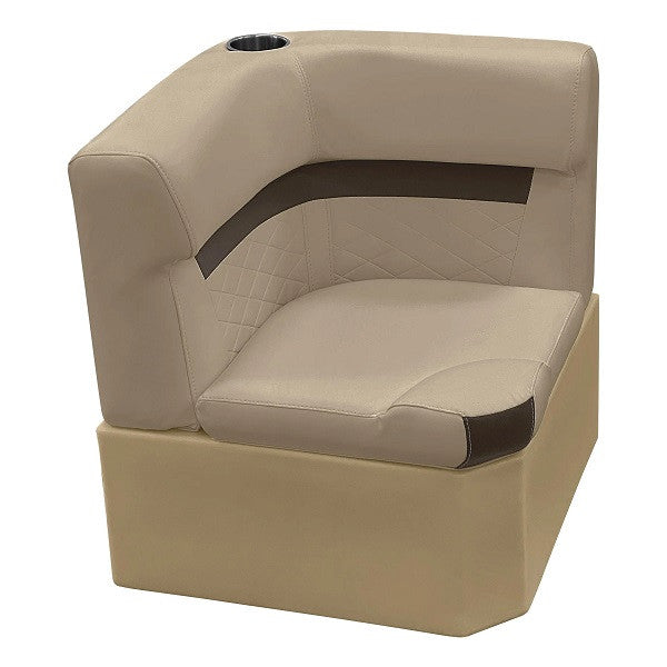 Deluxe Corner Pontoon Boat Seat
