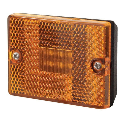 LED Stud Mount Trailer Marker Light with Reflex