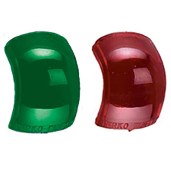 Lens Set for Bi-Color Navigation Light - Red and Green