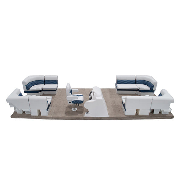 Sunset Front & Rear Lounge Pontoon Seat Package Thumbnail Image