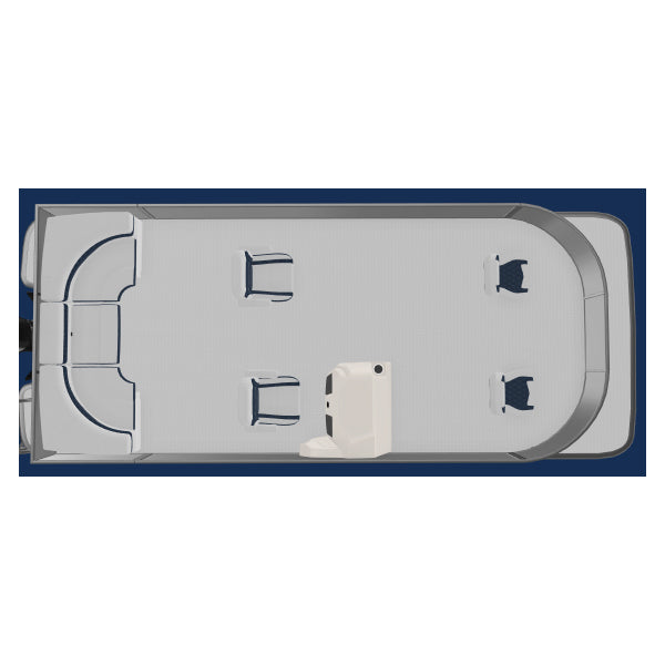 Sunset Collection Complete 18-22' Dual Bucket Fishing Pontoon Seat Package