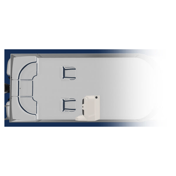 Sunset Collection Dual Bucket Rear Bench & Console Pontoon Seat Package