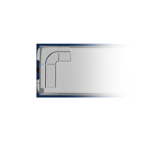 Sunset Collection Rear Bench Pontoon Seat Package