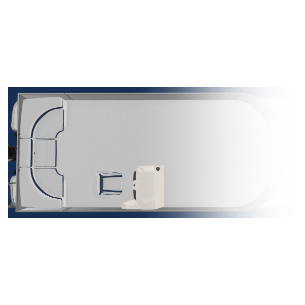 Sunset Collection Rear Bench & Console Pontoon Seat Package