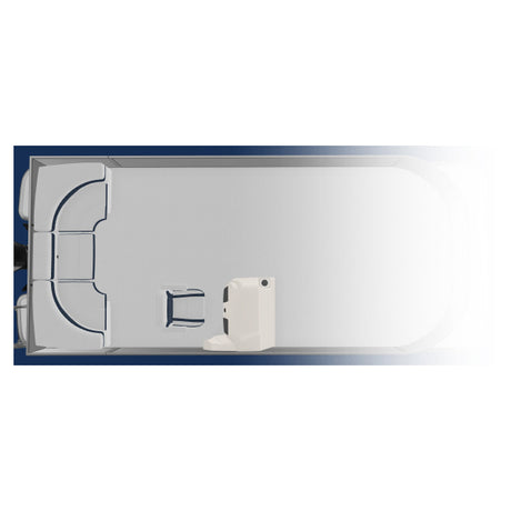 Sunset Collection Rear Bench & Console Pontoon Seat Package