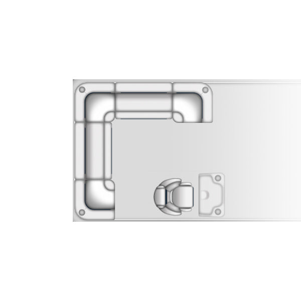 Deluxe Rear "L" Pontoon Furniture Set