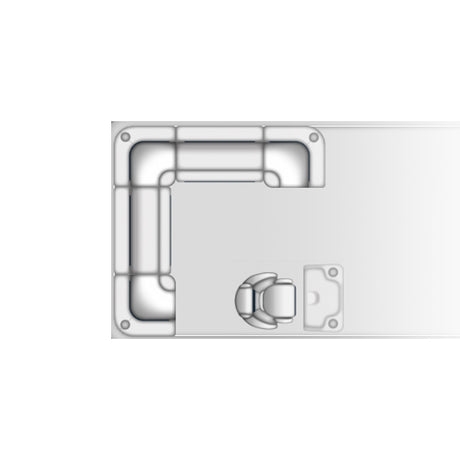 Deluxe Rear "L" Pontoon Furniture Set