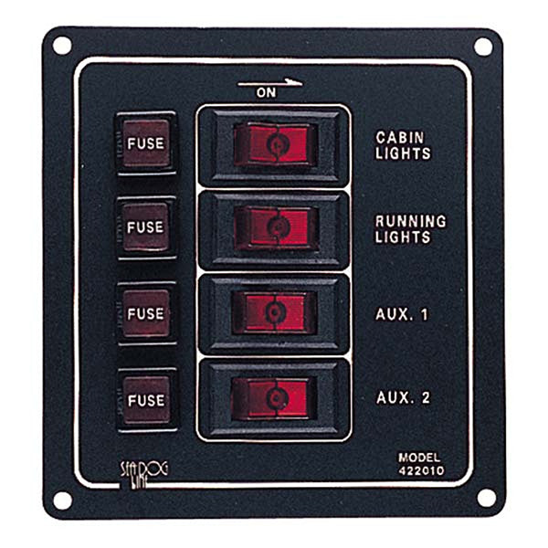 Aluminum Gang Switch Panel
