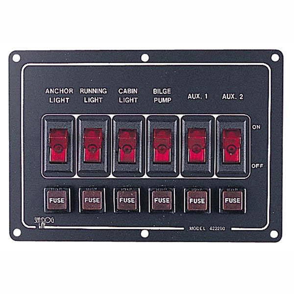 Aluminum Gang Switch Panel