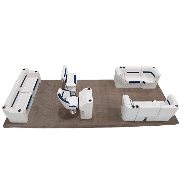Deluxe 22'+ Traditional Pontoon Furniture Set