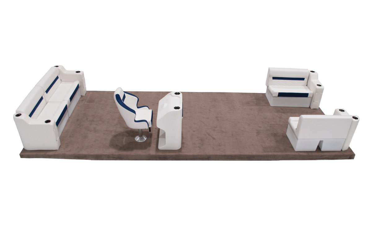 Deluxe 18'-22' Traditional Pontoon Furniture Set