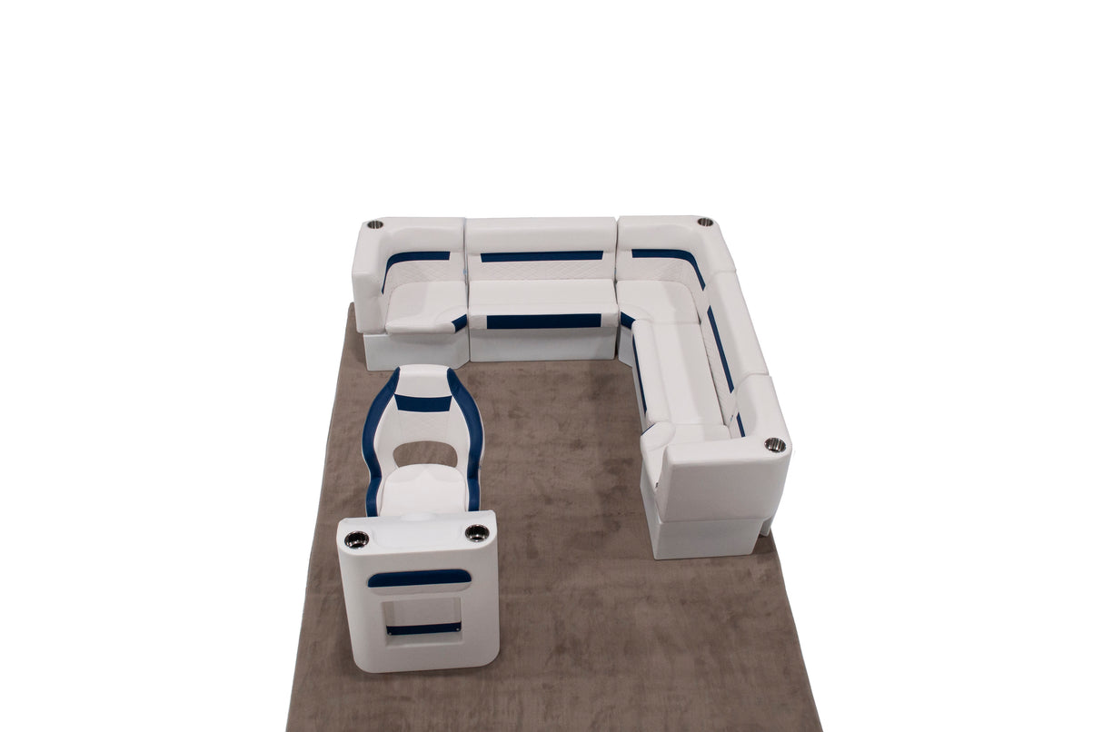 Deluxe Rear "L" Pontoon Furniture Set