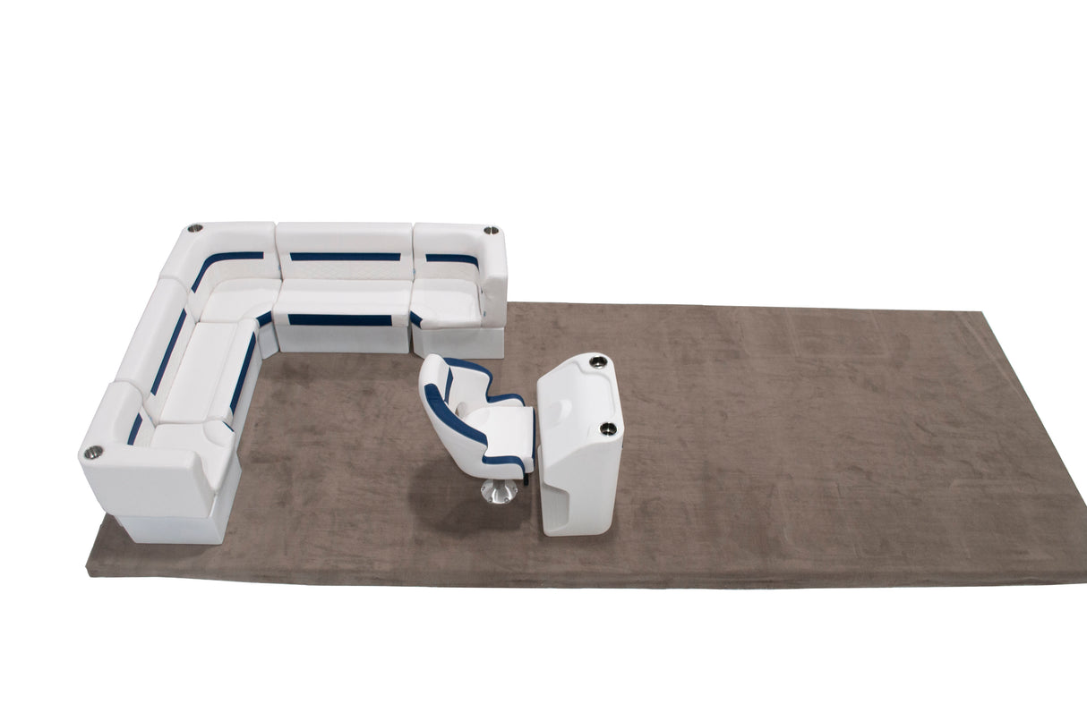 Deluxe Rear "L" Pontoon Furniture Set