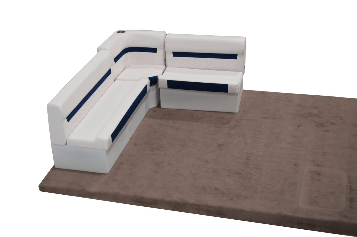 Deluxe Rear Bench Pontoon Furniture Set