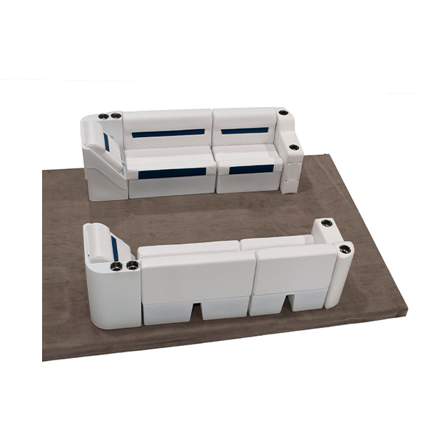 Wise DLX Front Bench & Leanback Pontoon Furniture Set Thumbnail Image