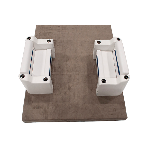 DLX Front Couch Pontoon Seat Package