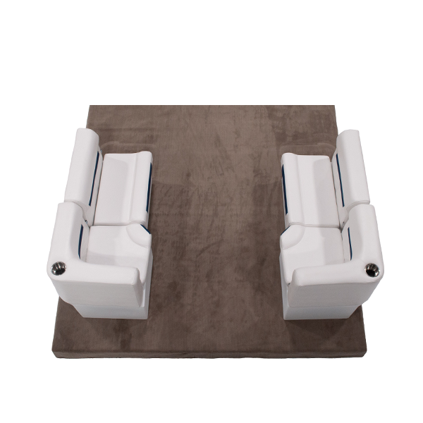 Wise DLX Front Corner Couch Pontoon Furniture Set Thumbnail Image