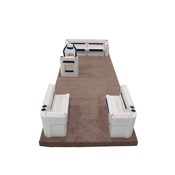DLX 18'-22' Full Pontoon Seat Package