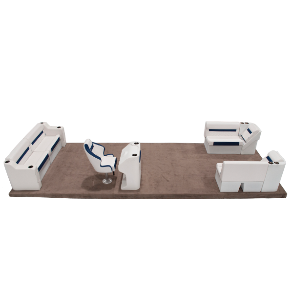 DLX 18'-22' Full Pontoon Seat Package