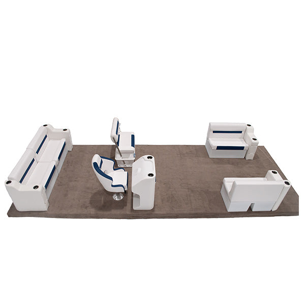 Wise DLX Front & Rear Couch with Swingback Pontoon Furniture Set Thumbnail Image