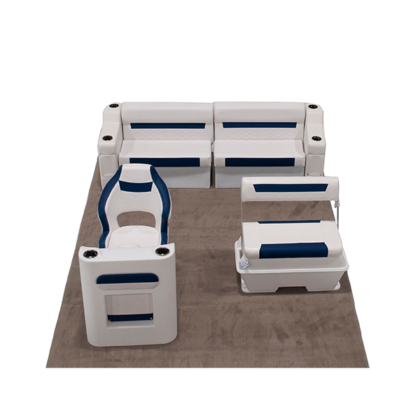 Wise DLX Rear Couch, Console & Swingback Pontoon Furniture Set Thumbnail