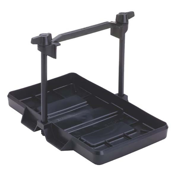 Group 24 Battery Tray With Adjustable Hold Downs