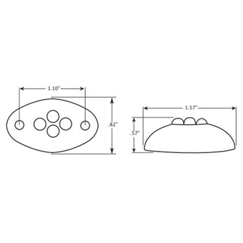 4 Led Courtesy Light
