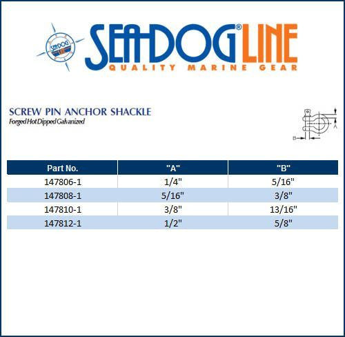 Anchor Shackle Galvanized