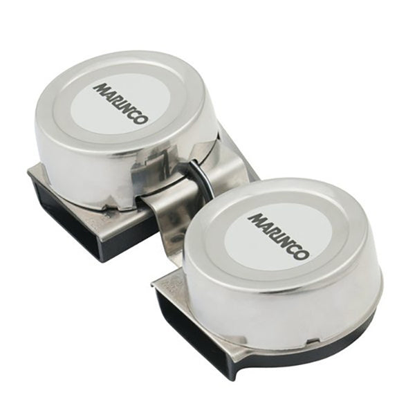 Stainless Steel Mini Twin Electric Boat Horn