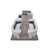 Sunset Collection Rear L with Front Pontoon Seat Package Image