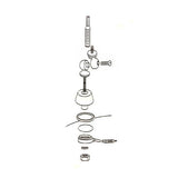 AM-FM Dual Mount Rubber Marine Antenna