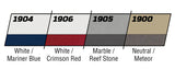 Deluxe 22'+ Dual Bucket Traditional Pontoon Furniture color swatches