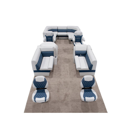 Sunset Dual Bucket Fishing Pontoon Seat Package Thumbnail Image