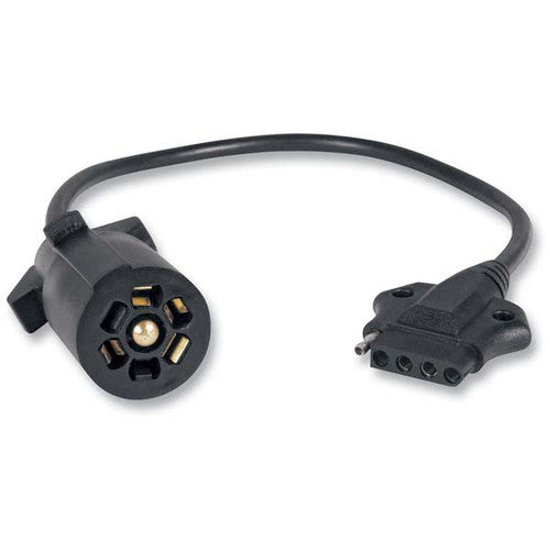 7 to 5 Way Vehicle to Trailer Adapter with lead