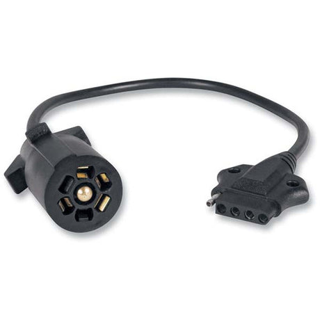 7 to 5 Way Vehicle to Trailer Adapter with lead