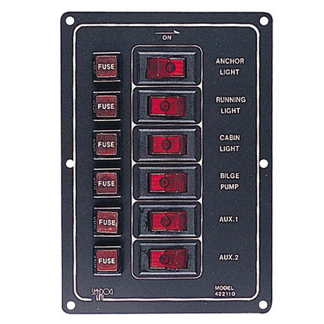 Aluminum Gang Switch Panel