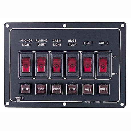 Aluminum Gang Switch Panel
