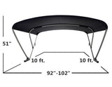 SureShade Pontoon Power Bimini Top